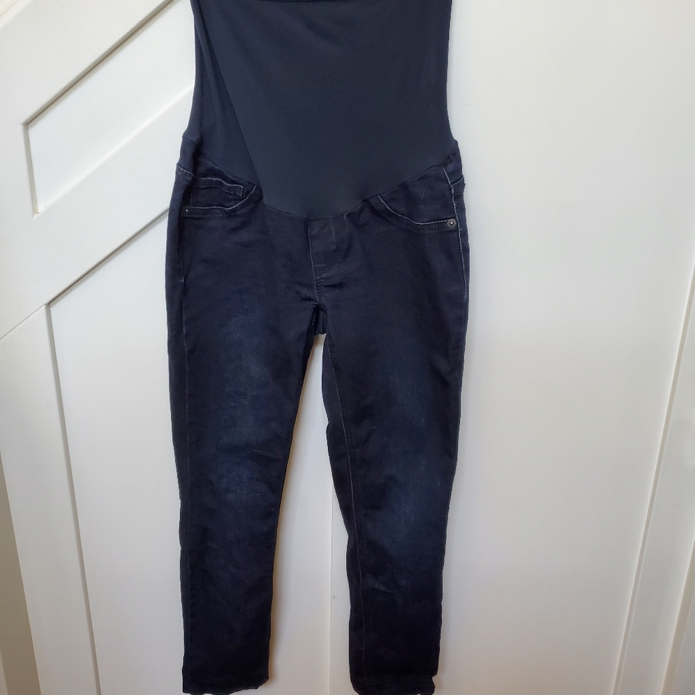Maternity Dark Wash Stretch Jeans